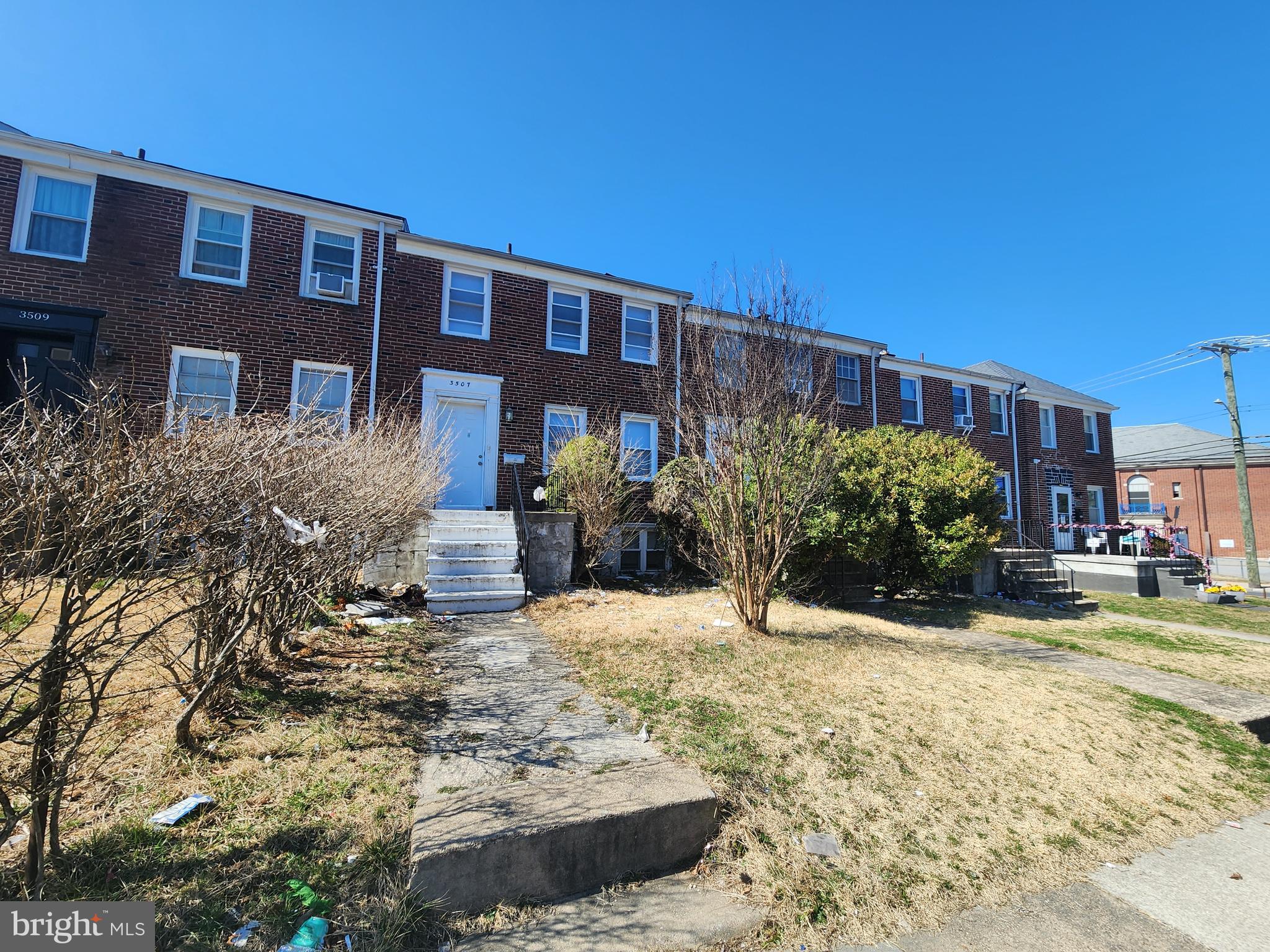 3507 Pelham Avenue Baltimore, MD 21213 - Photo 2 of 36 a view of a house with a yard