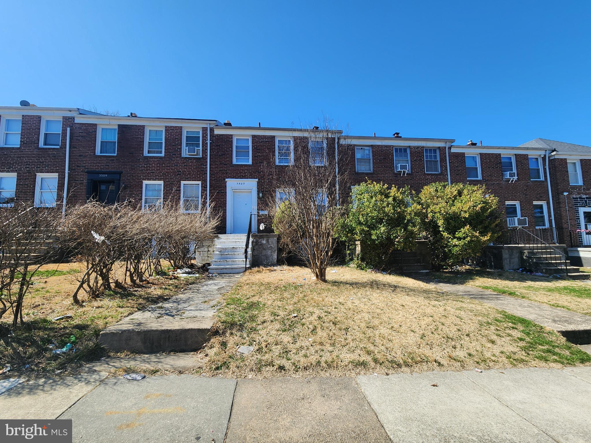 3507 Pelham Avenue Baltimore, MD 21213 - Photo 3 of 36 a view of a house with a yard