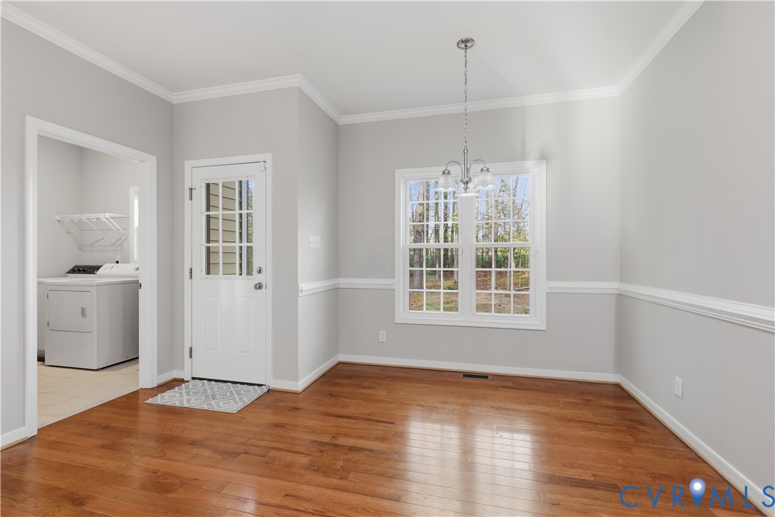 7501 Military Road Amelia Court House, VA 23002 - Photo 16 of 29 Look at the beautiful floors in Dining Nook