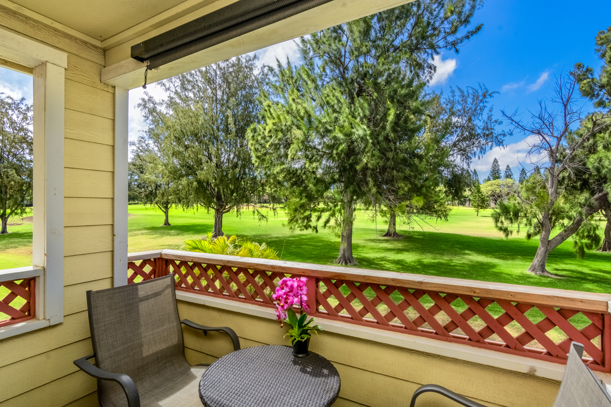 68-3831 Lua Kula Street, Unit G203 Waikoloa, HI 96738 - Photo 15 of 30 a view of a two chairs in the deck