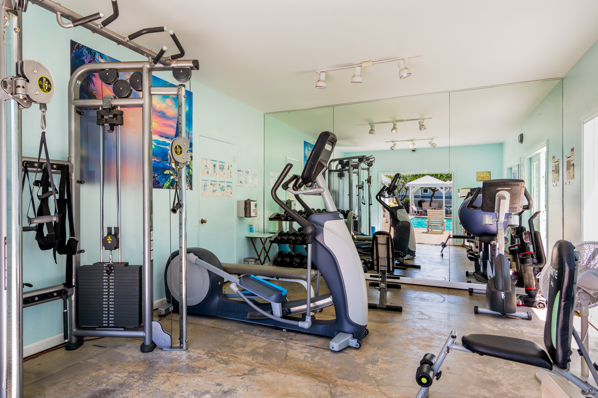 68-3831 Lua Kula Street, Unit G203 Waikoloa, HI 96738 - Photo 22 of 30 a view of a room with gym equipment