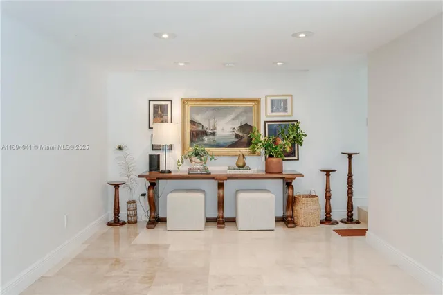 a view of a dining room and livingroom view