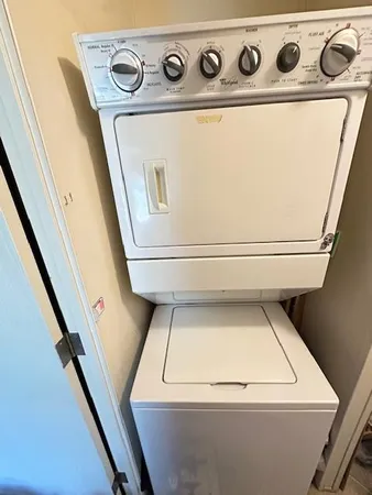 a view of a bathtub in a bathroom