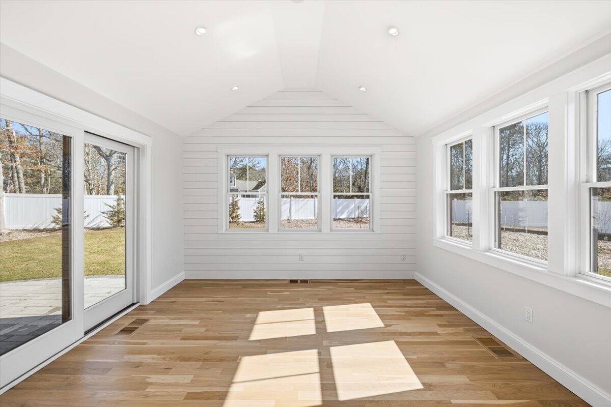 58 Old Chatham Road Brewster, MA 02631 - Photo 12 of 38 a view of empty room with windows