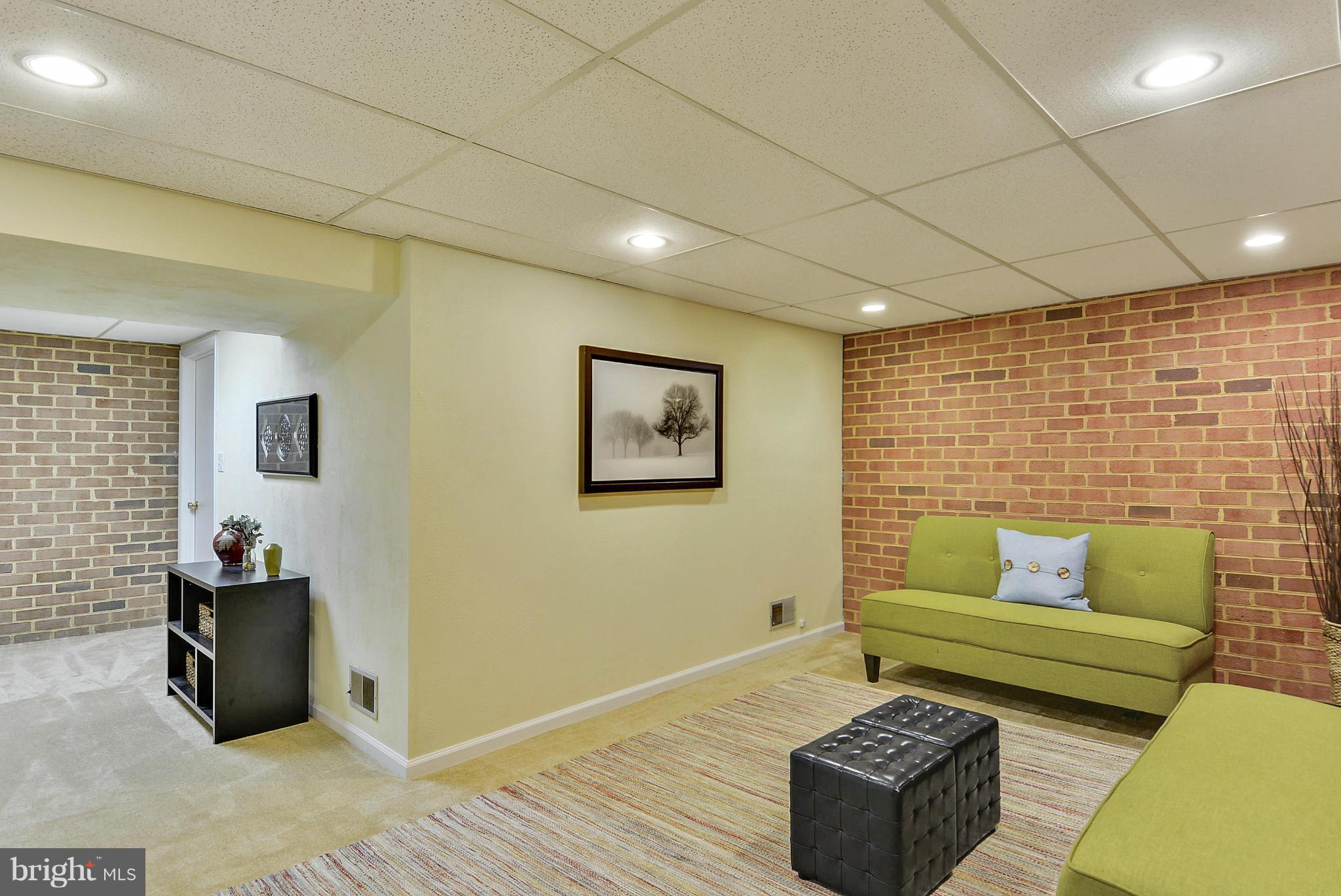 619 Greenbrier Drive Silver Spring, MD 20910 - Photo 25 of 30 a living room with couch and a potted plant