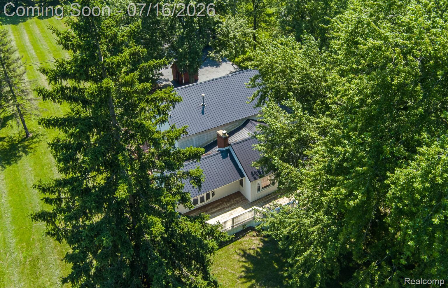 43995 Bemis Road Belleville, MI 48111 - Photo 3 of 67 Nestled in the trees