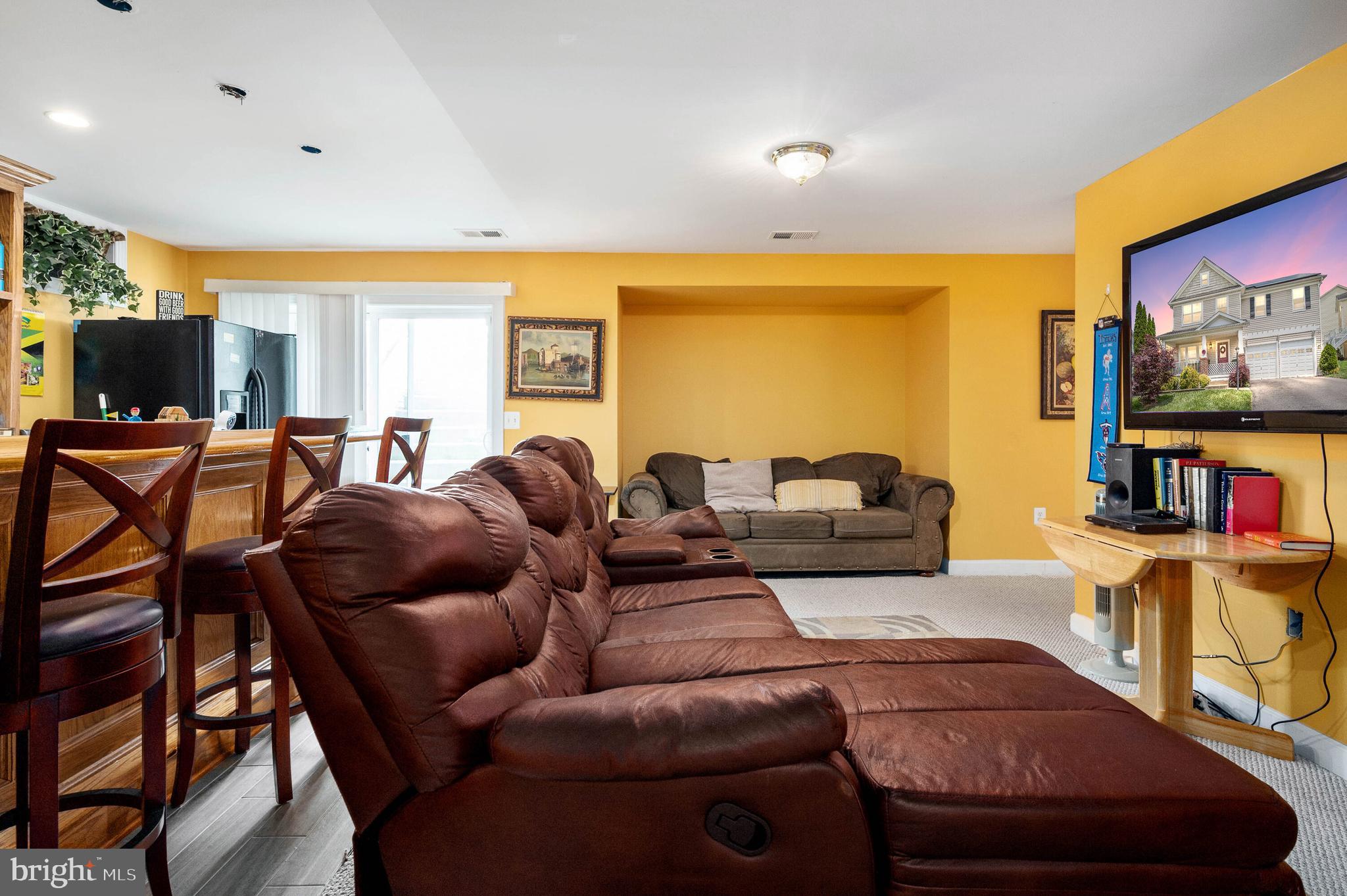 4190 Agency Loop Triangle, VA 22172 - Photo 40 of 47 Lower Level Sitting Area with a Nook