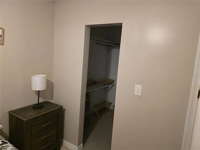 a view of a closet