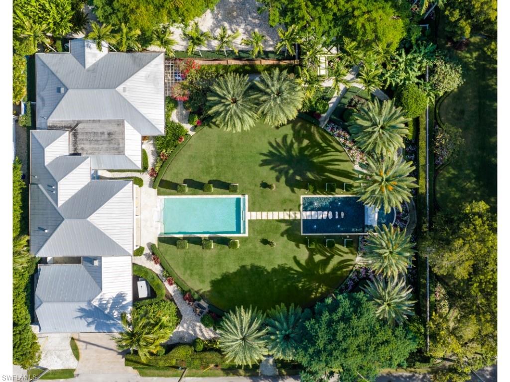 247 6th Street North Naples, FL 34102 - Photo 2 of 30 an aerial view of a house
