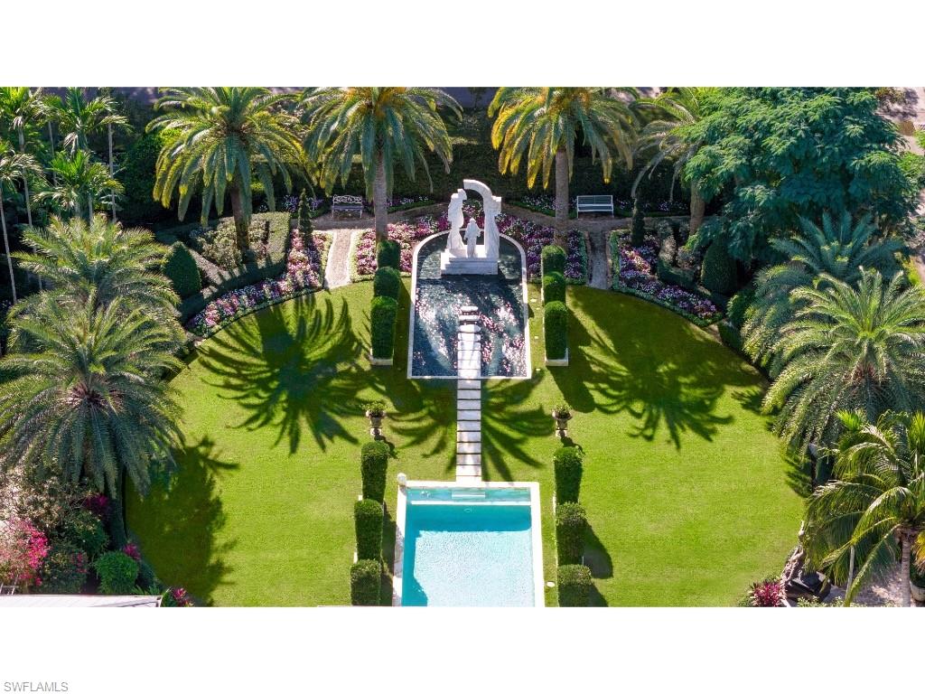 247 6th Street North Naples, FL 34102 - Photo 27 of 30 a black and white photo of a house