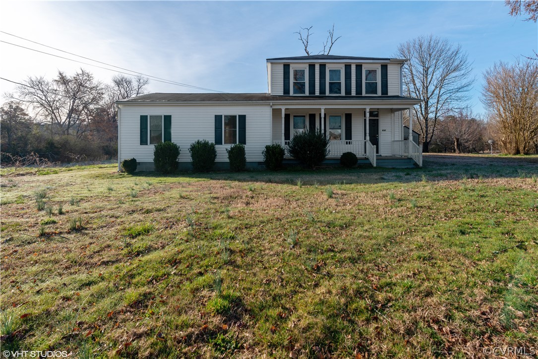8329 Peaks Road Hanover, VA 23069 - Photo 1 of 25 a house view with a garden space
