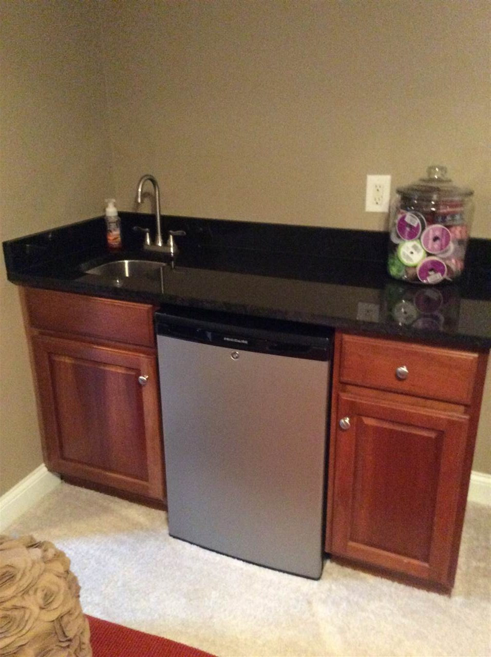 4605 Cross Brook Lane Raleigh, NC 27610 - Photo 18 of 23 Wet Bar in Bonus Room