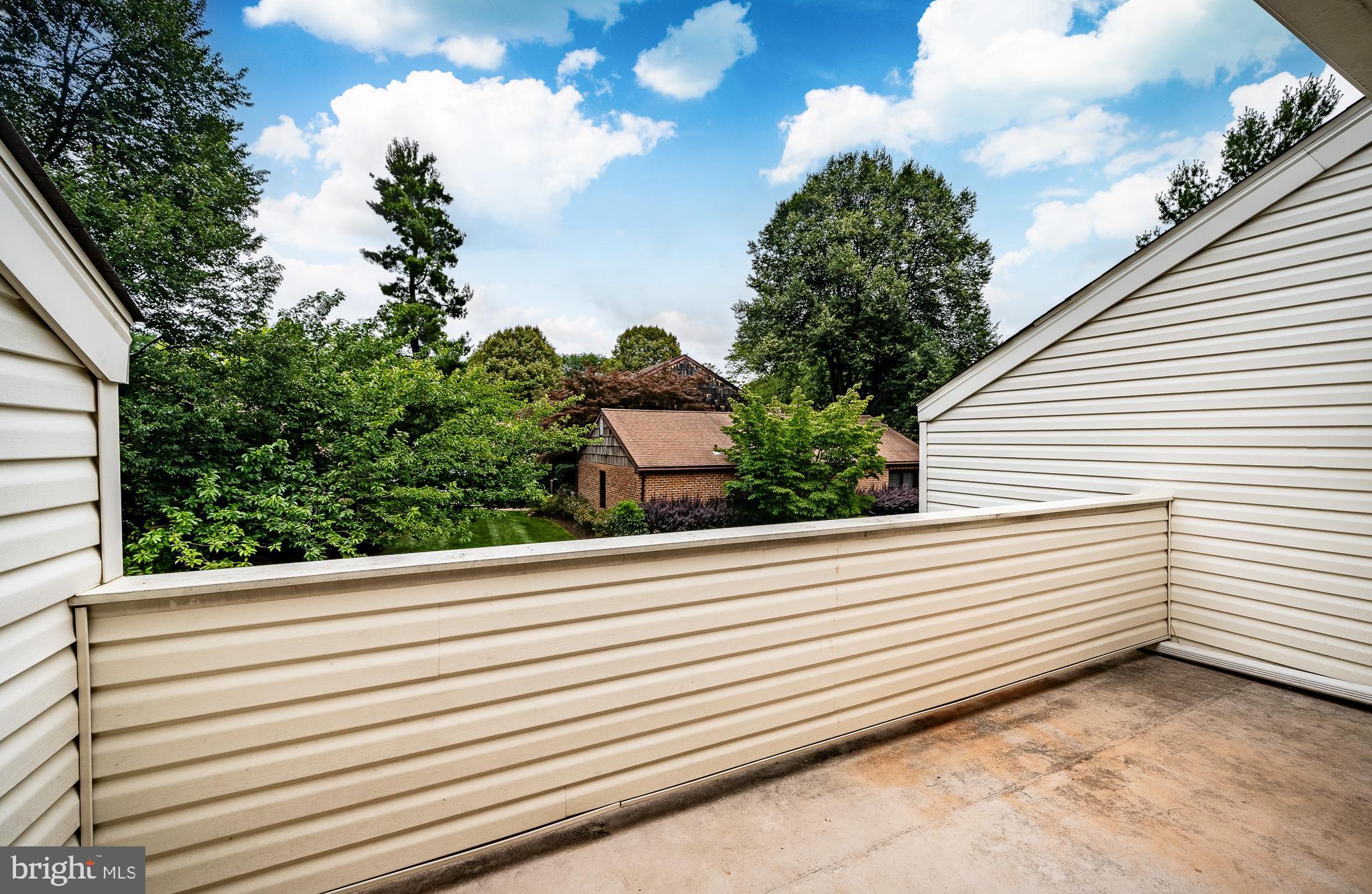 314 Headhouse Court, Unit 314 Chesterbrook, PA 19087 - Photo 22 of 28 View from 2nd floor deck