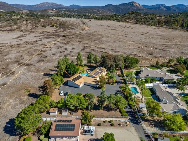 a view of a park with slide on the wall