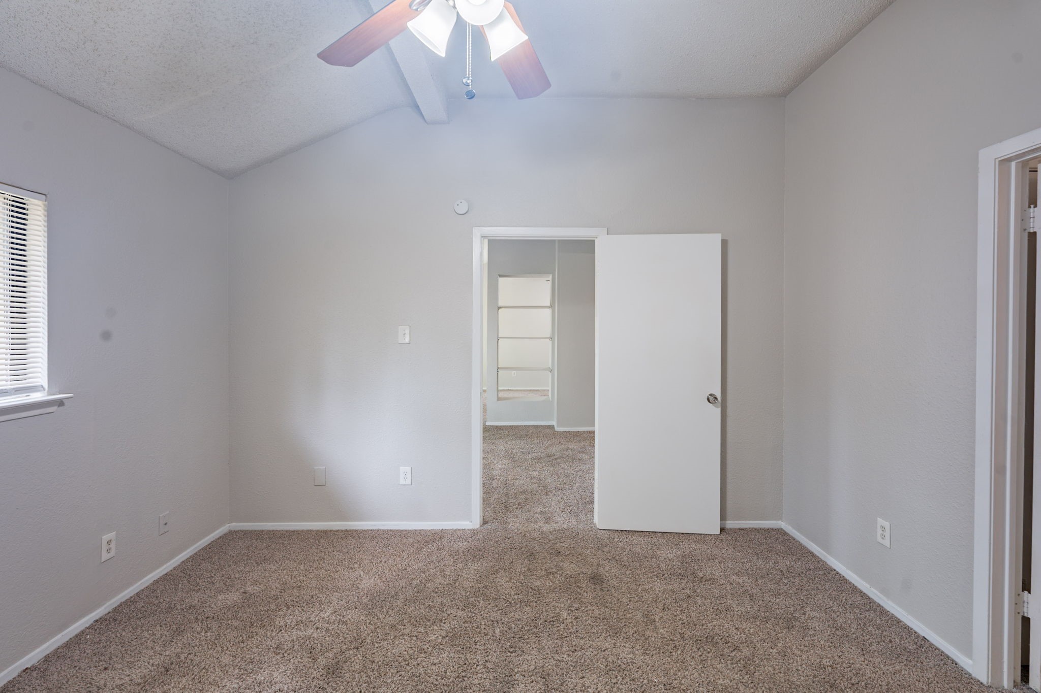 2302 Peaceful Valley Drive Spring, TX 77373 - Photo 19 of 39 an empty room with a empty space and a ceiling fan