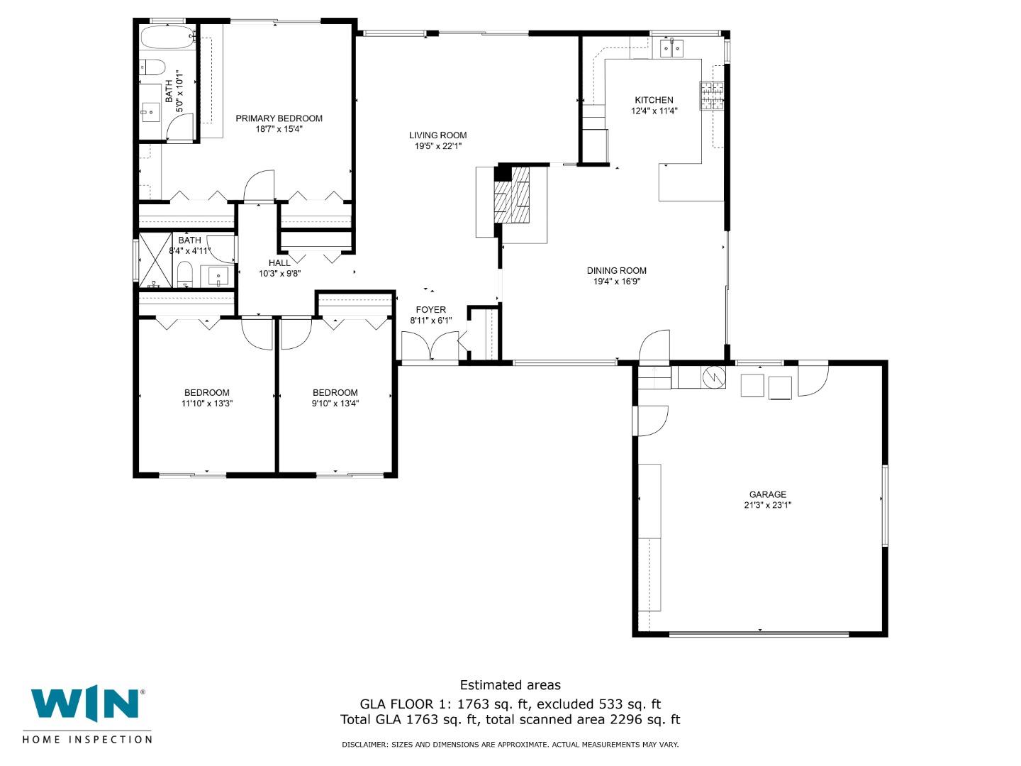 3060 Aztec Road Pebble Beach, CA 93953 - Photo 38 of 38 a picture of a floor plan