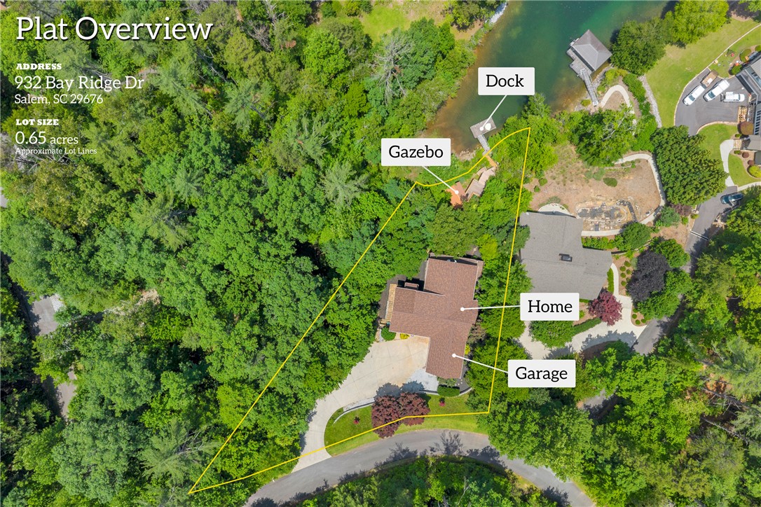 932 Bay Ridge Drive Salem, SC 29676 - Photo 2 of 48 Aerial
