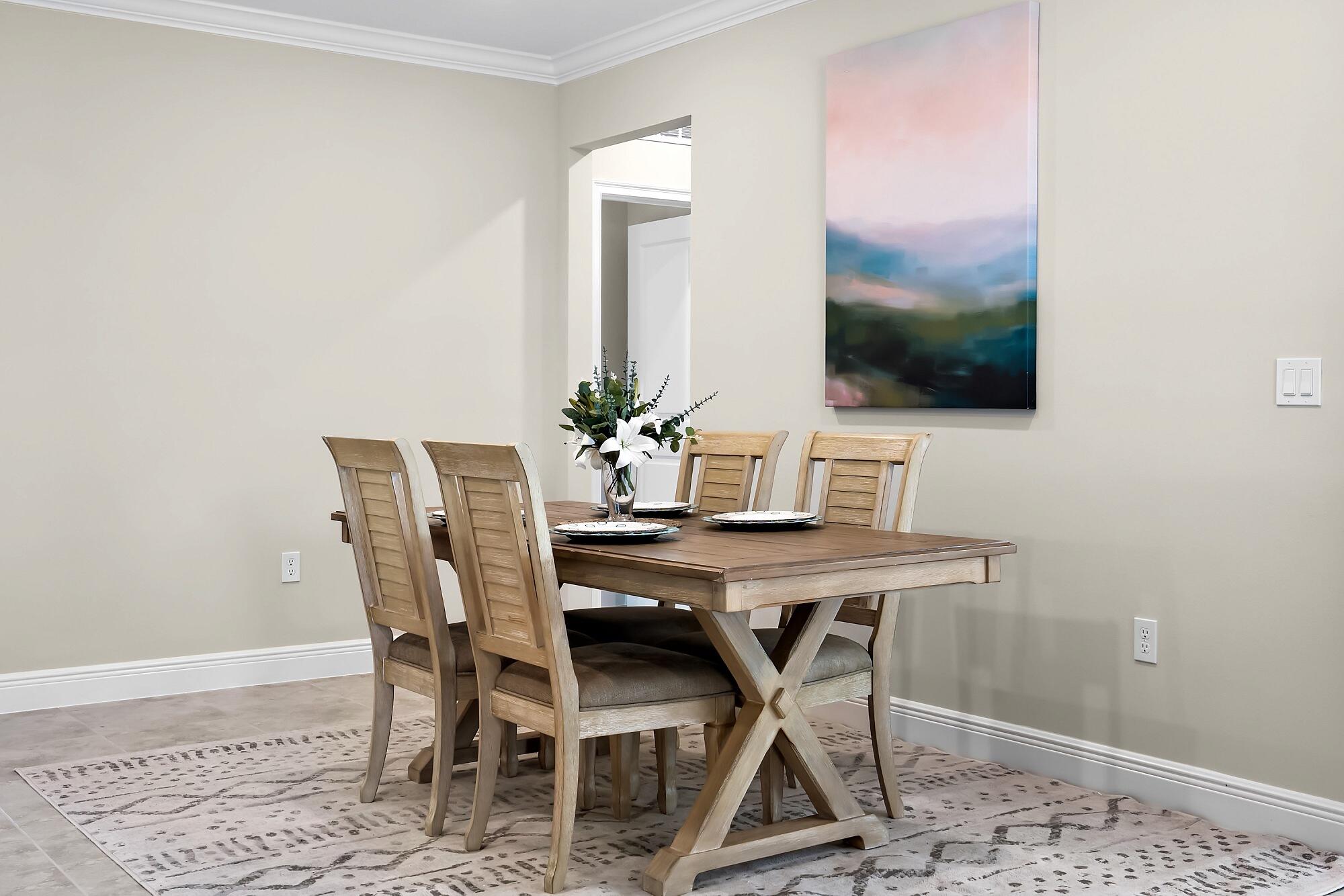 418 Easy Street Sebastian, FL 32958 - Photo 16 of 42 a workspace with furniture and wooden floor