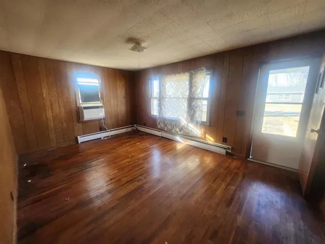 a view of street from balcony