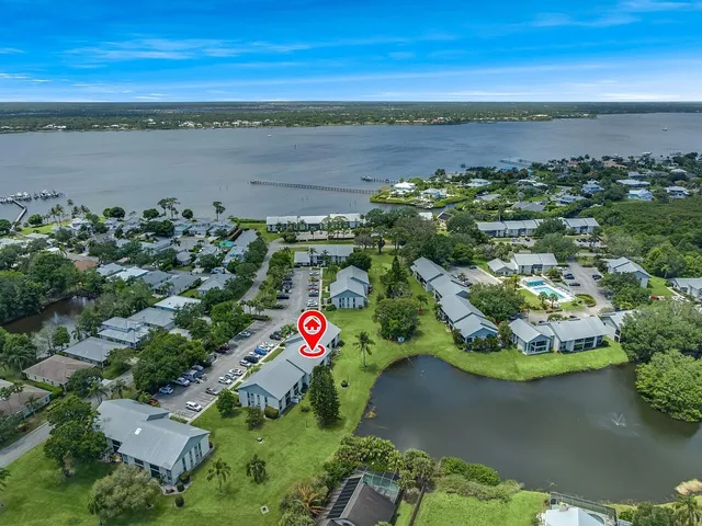 a view of a lake with a lake
