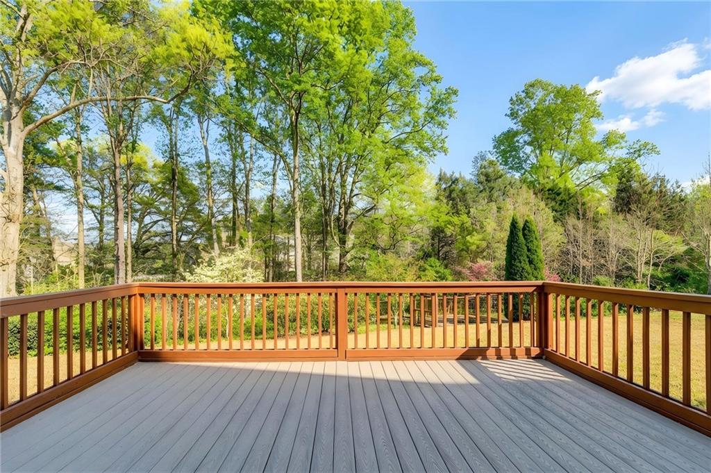 2455 Matlin Way Buford, GA 30519 - Photo 51 of 58 a view of balcony with wooden floor
