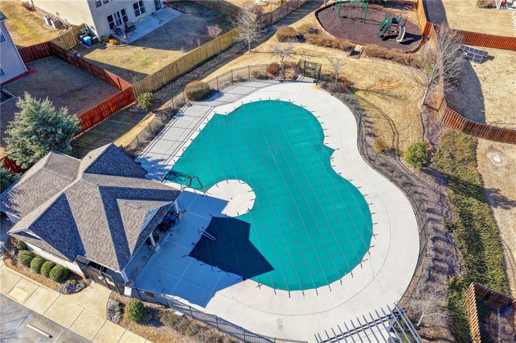 2455 Matlin Way Buford, GA 30519 - Photo 56 of 58 an aerial view of a house