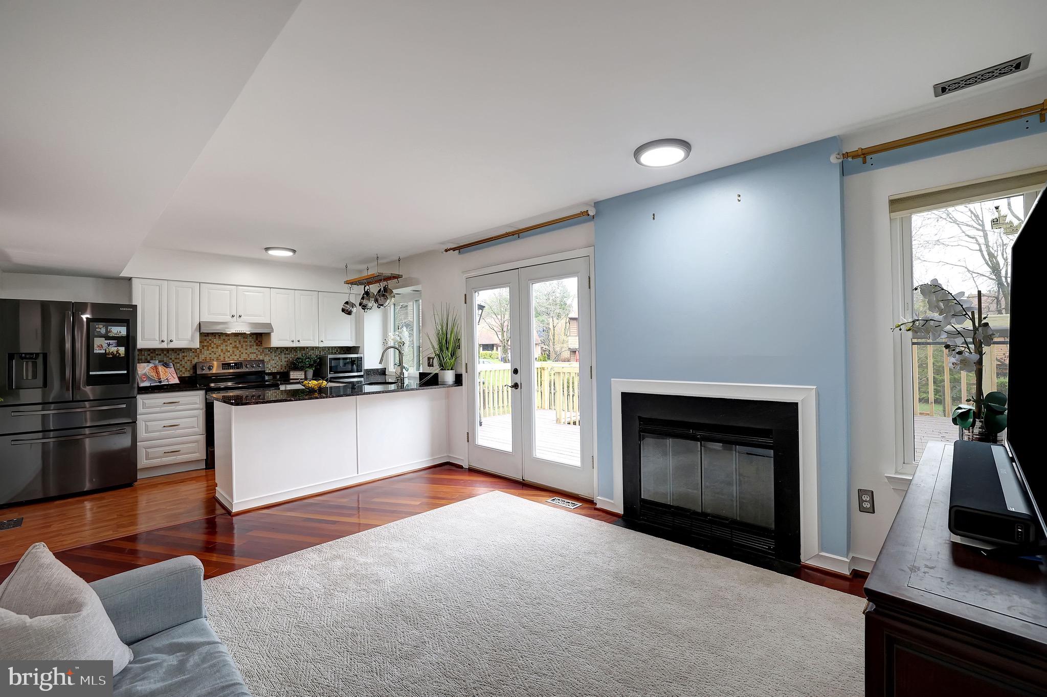 6313 Raritan Court Columbia, MD 21045 - Photo 23 of 80 Family Room | Wood Burning Fireplace.