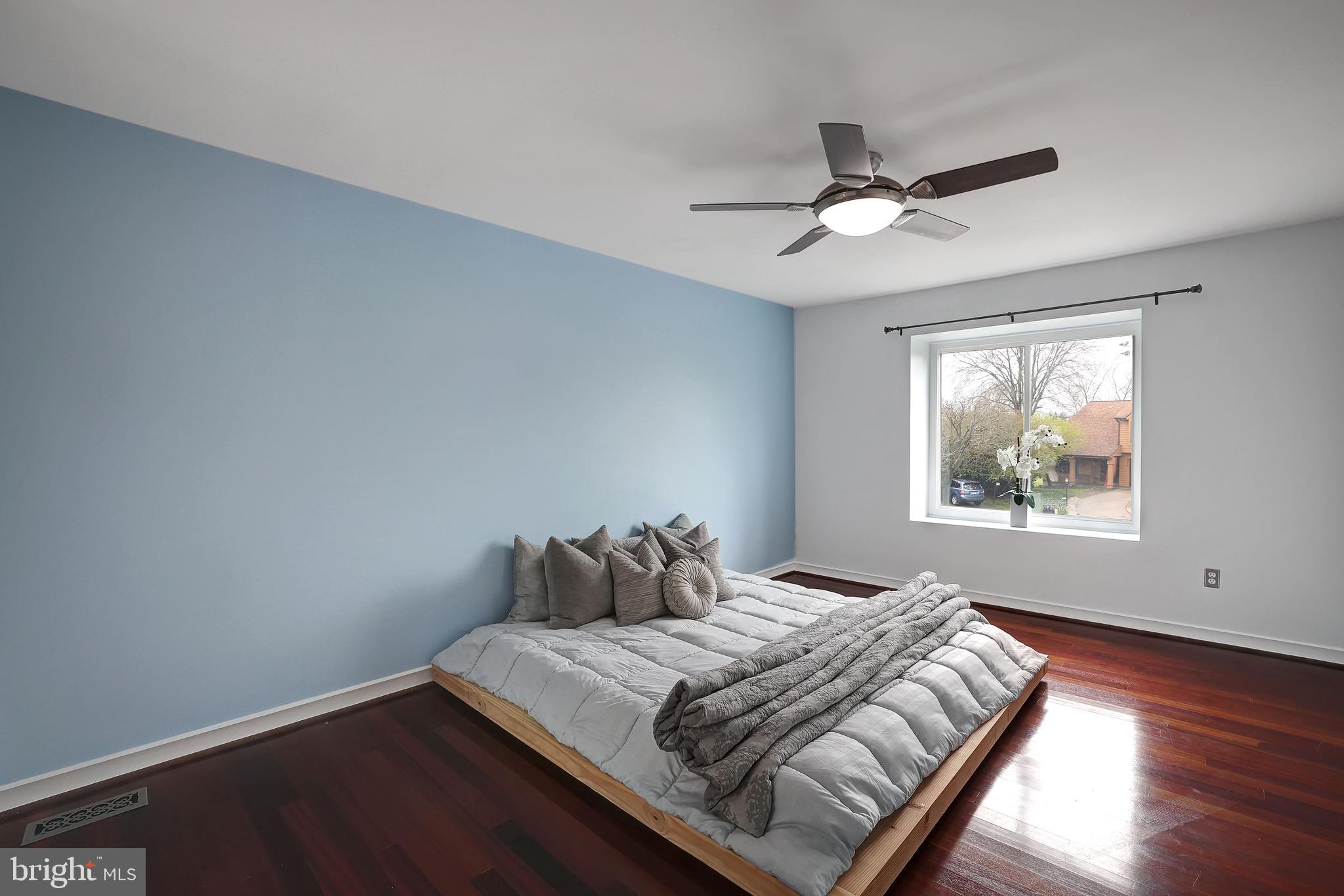 6313 Raritan Court Columbia, MD 21045 - Photo 26 of 80 Owner's Suite | Ceiling Fan | Brazilian Hardwood.
