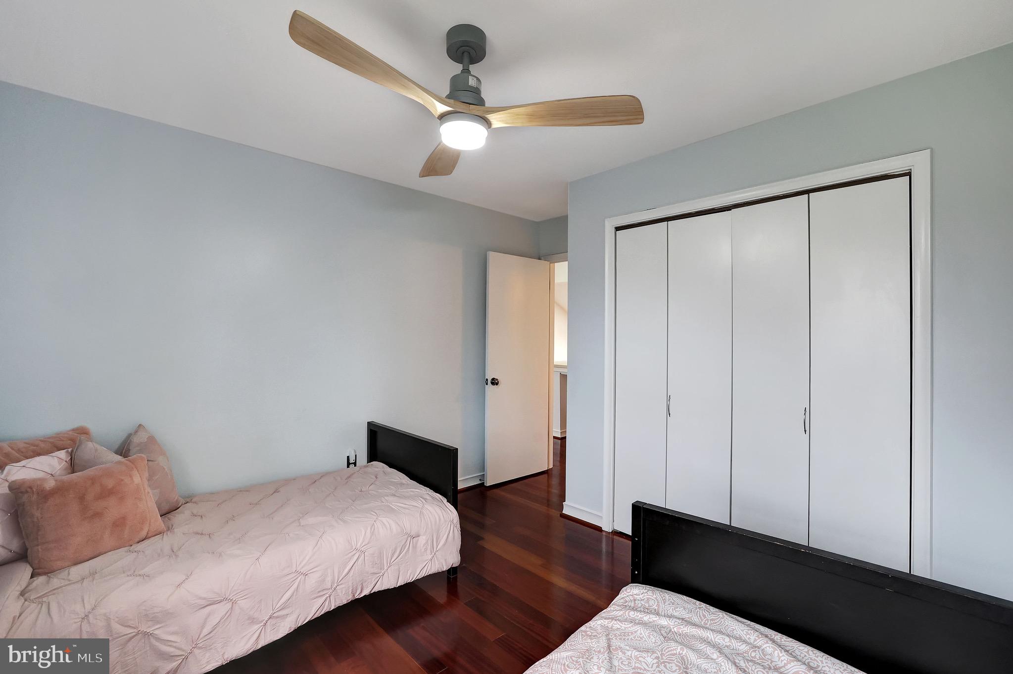 6313 Raritan Court Columbia, MD 21045 - Photo 35 of 80 Bedroom #2 | Ceiling Fans | Brazilian Hardwood.