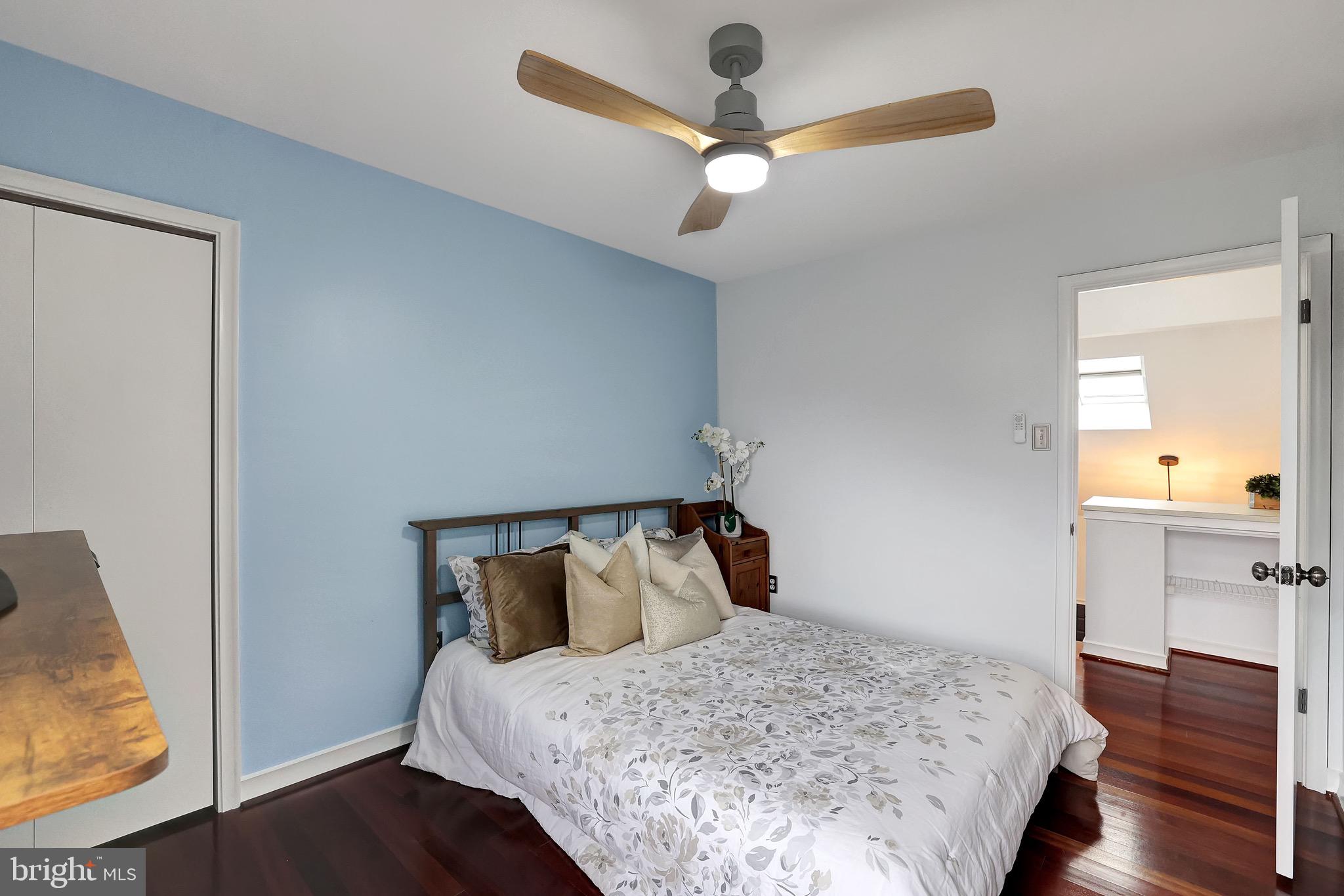 6313 Raritan Court Columbia, MD 21045 - Photo 40 of 80 Bedroom #3 | Ceiling Fans | Brazilian Hardwood.