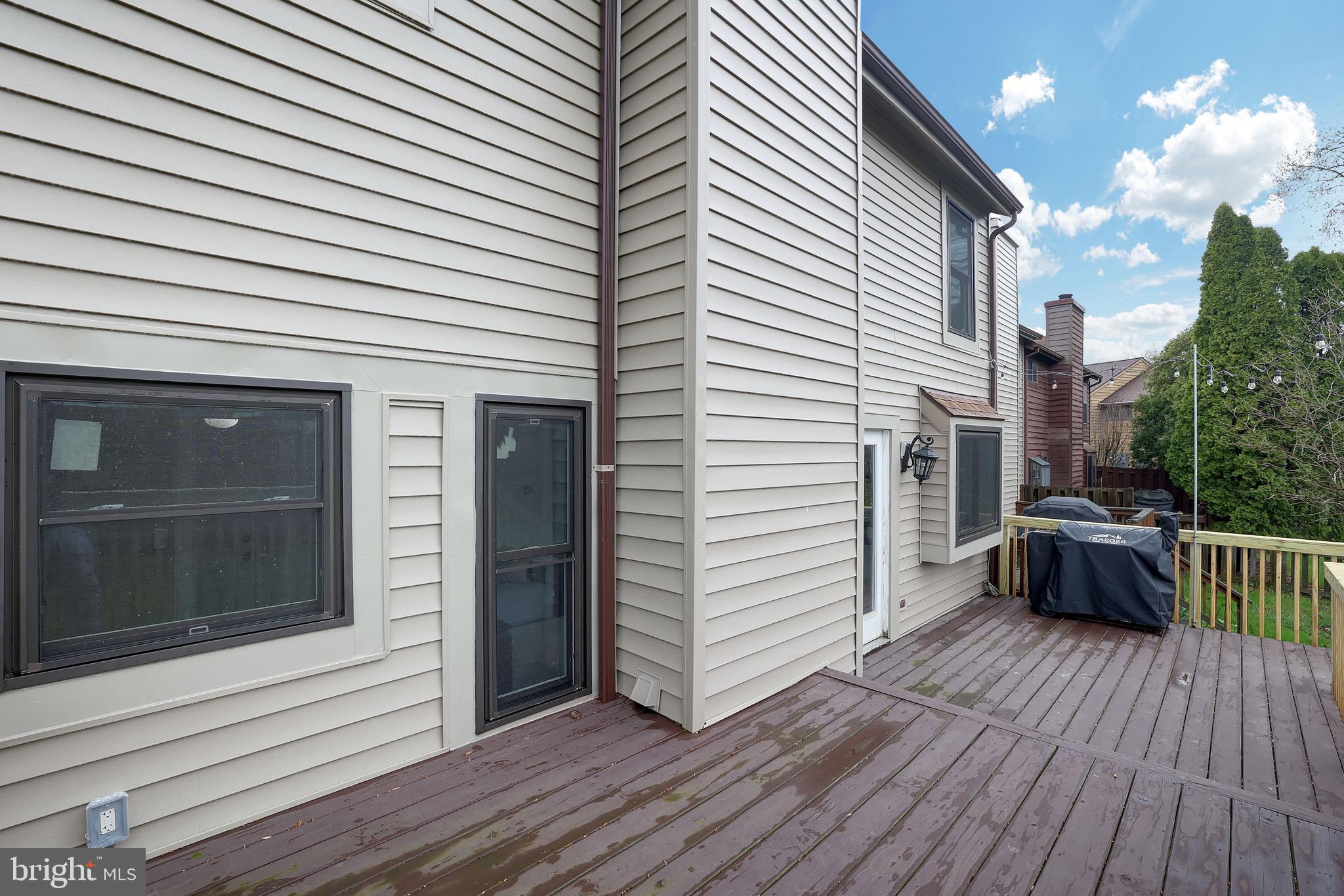 6313 Raritan Court Columbia, MD 21045 - Photo 60 of 80 Exterior Double Tiered Deck w/ Lights.