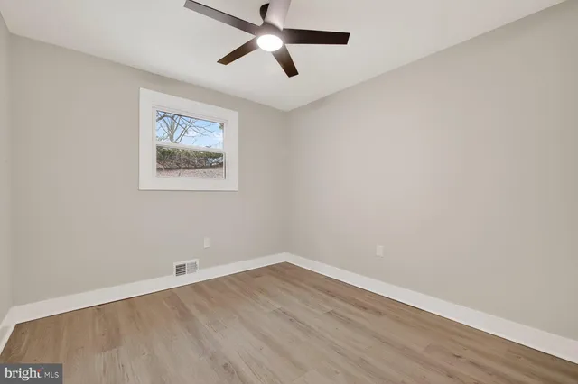 wooden floor in an empty room