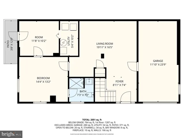 a picture of a floor plan
