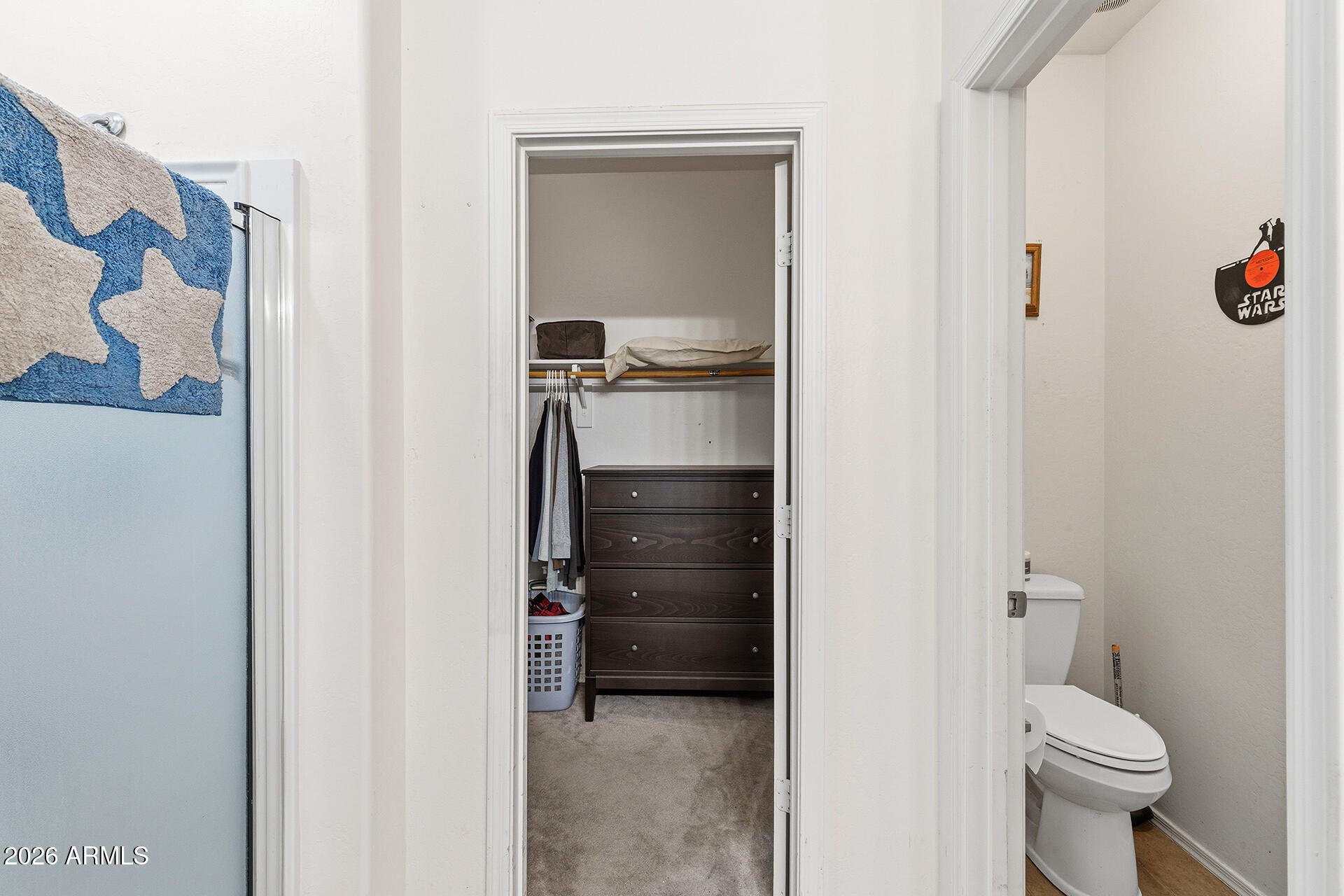6718 West Darrel Road Laveen, AZ 85339 - Photo 10 of 49 a bathroom with a toilet and a shower