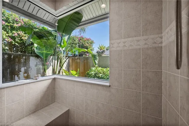 a view of a back yard of the house