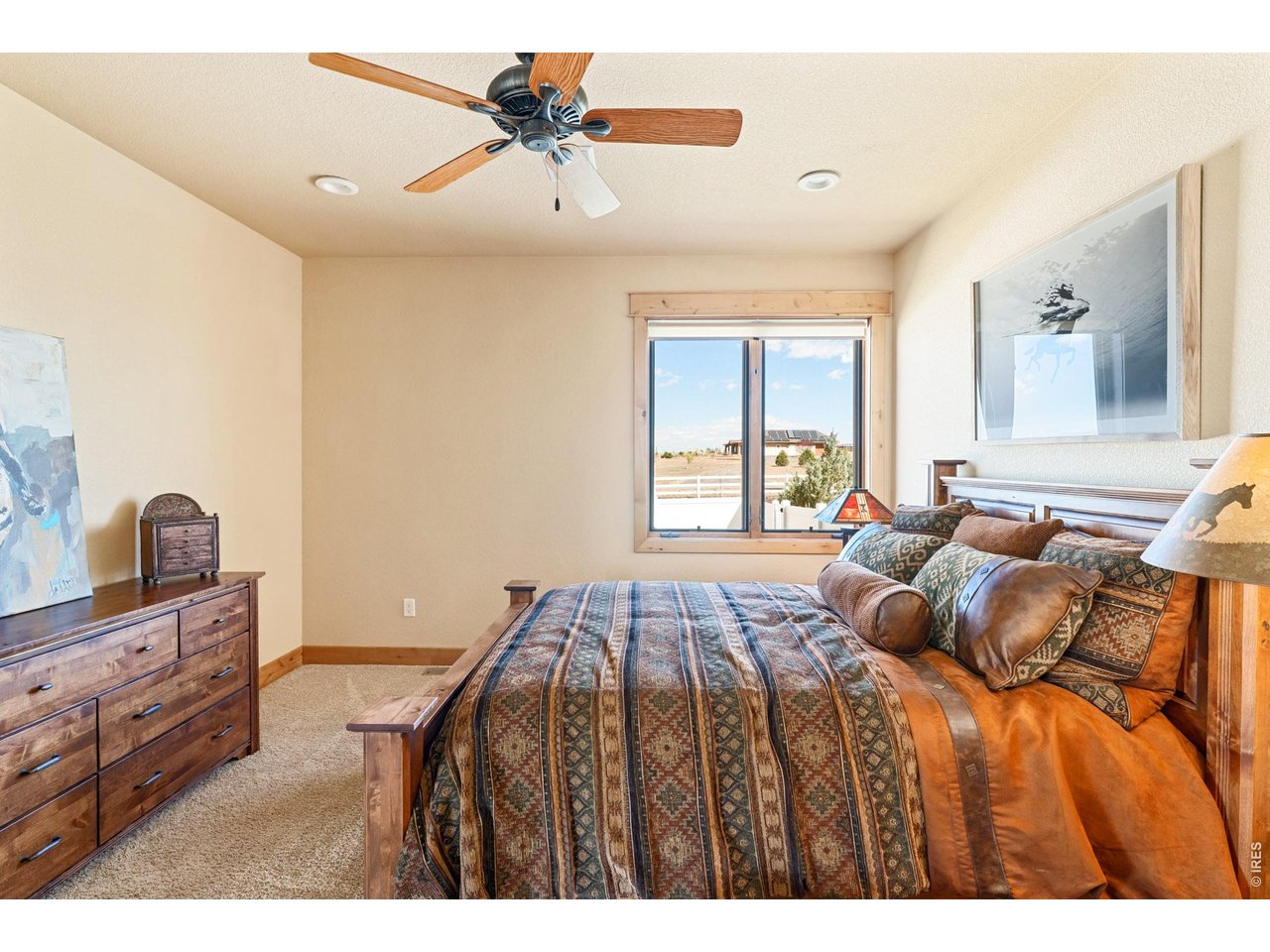 3032 Center Ridge Drive Berthoud, CO 80513 - Photo 22 of 44 Second bedroom on North side of home.