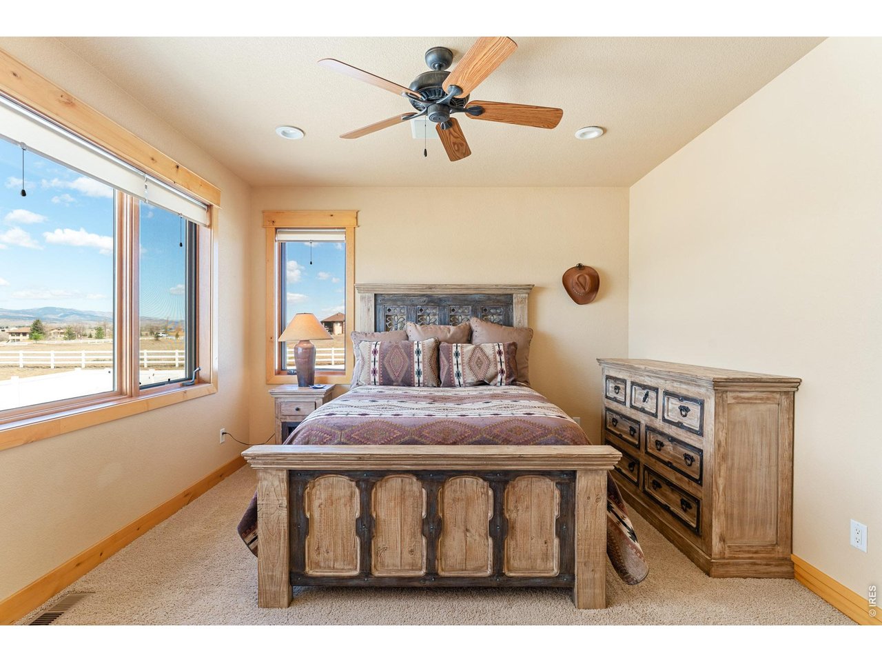 3032 Center Ridge Drive Berthoud, CO 80513 - Photo 23 of 44 Third bedroom on North side of home.
