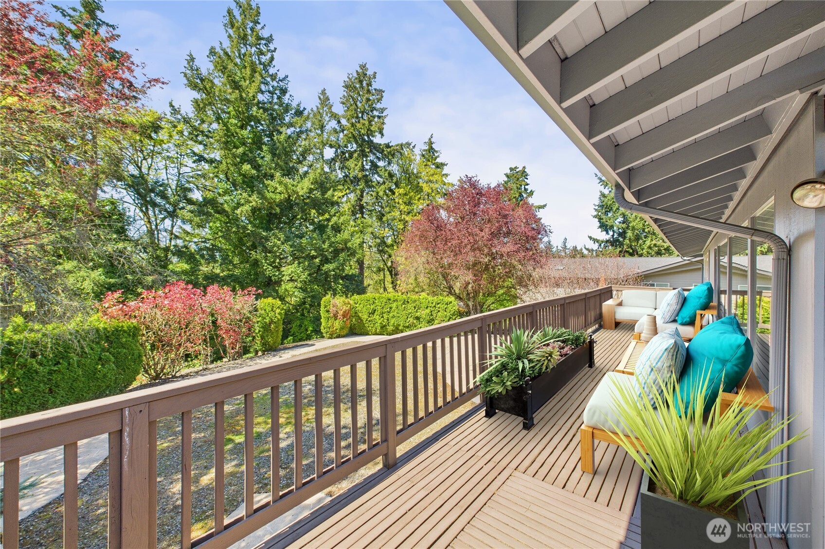 1323 121st Avenue Southeast Bellevue, WA 98005 - Photo 16 of 28 a view of a balcony with plant