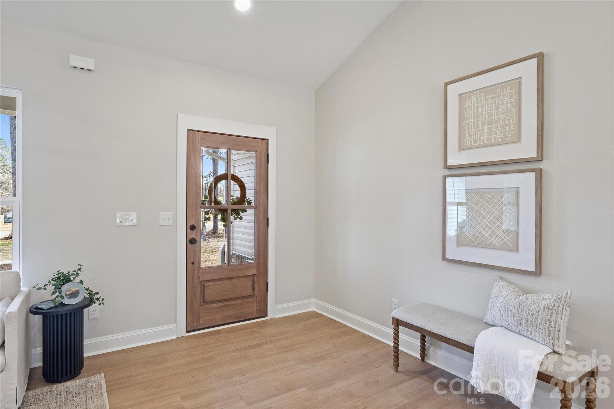 2307 Lee Lawing Road Lincolnton, NC 28092 - Photo 5 of 40 a view of an entryway with wooden floor