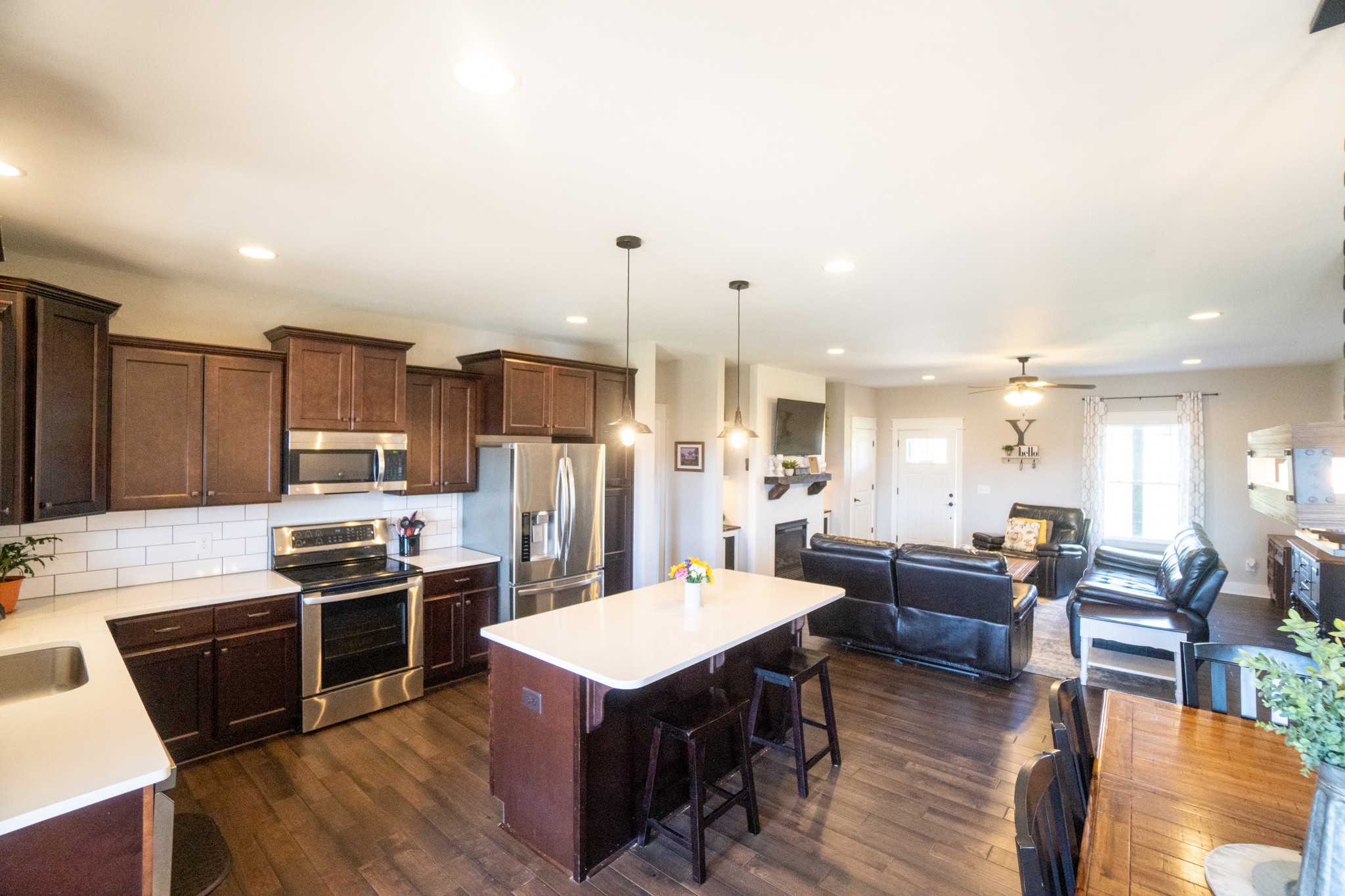 2017 Carpenter Bridge Road Columbia, TN 38401 - Photo 8 of 36 a large kitchen with a table and chairs
