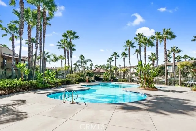 a view of a backyard with a garden