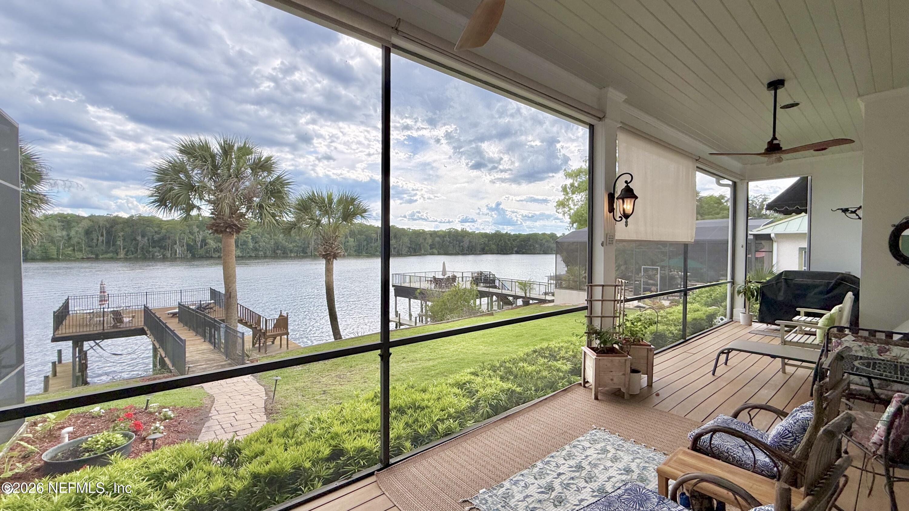 127 River Road Satsuma, FL 32189 - Photo 37 of 58 View From Screened Lanai