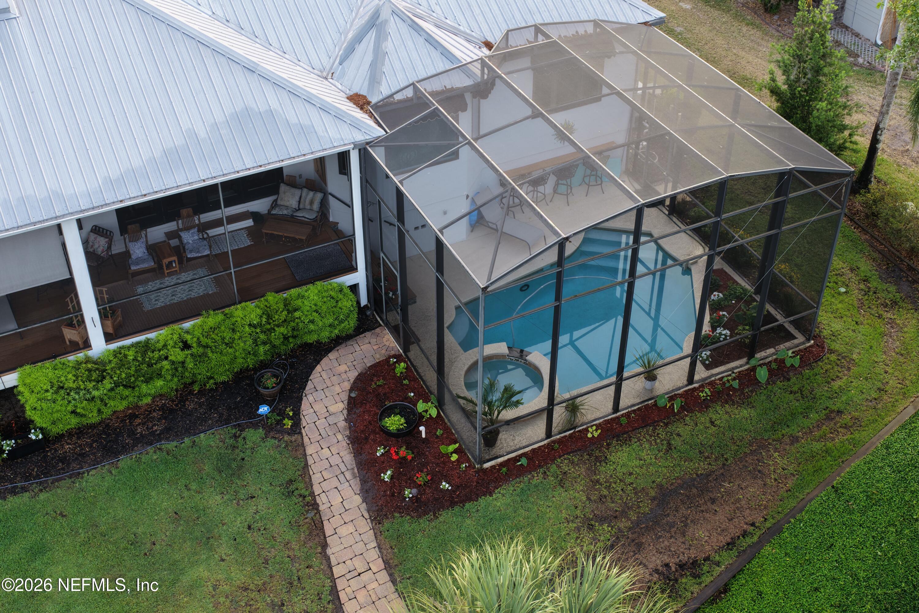 127 River Road Satsuma, FL 32189 - Photo 45 of 58 Pool Overhead