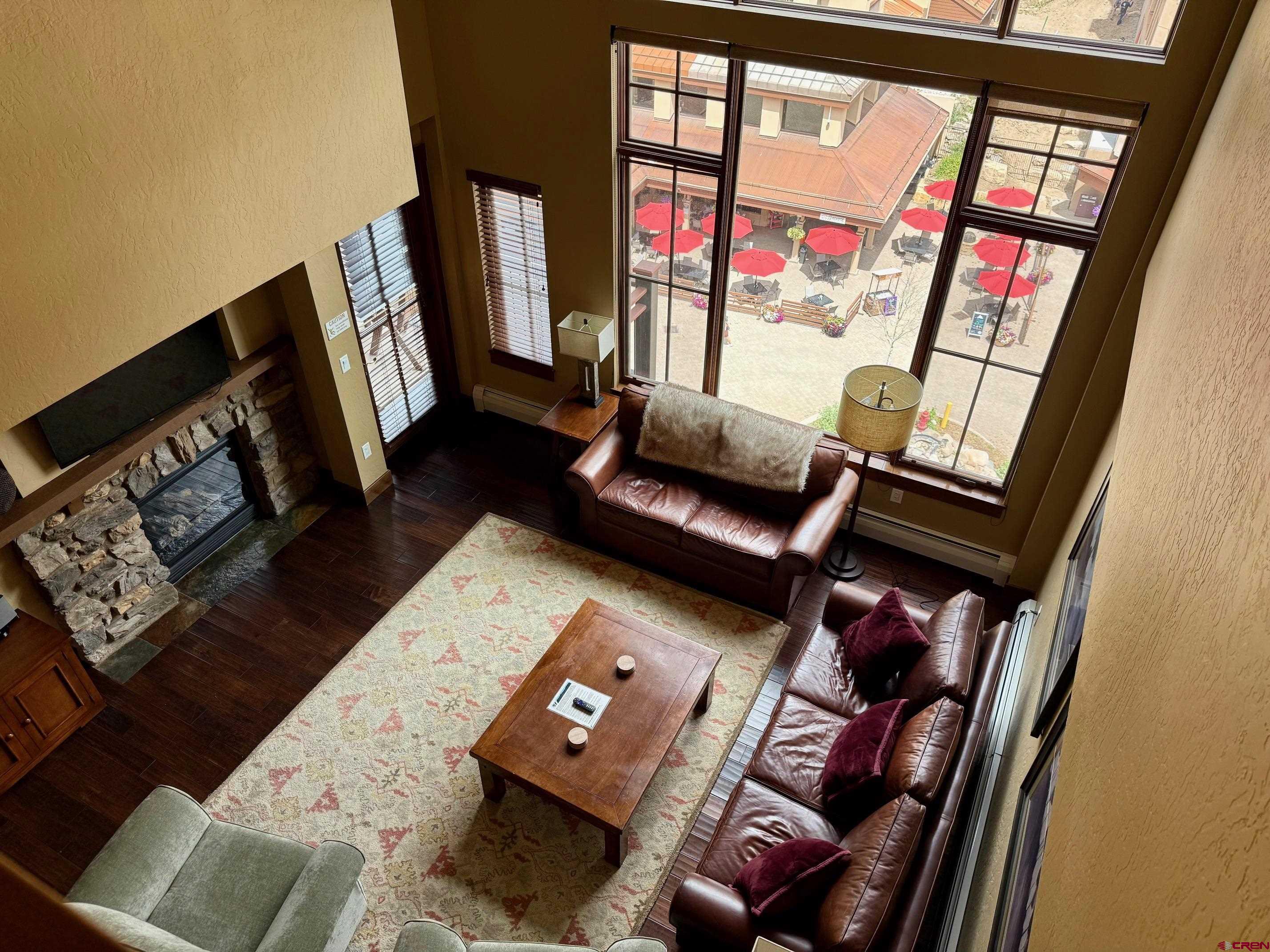 24 Sheol Street, Unit 506 Durango, CO 81301 - Photo 45 of 45 a living room with furniture and a fireplace
