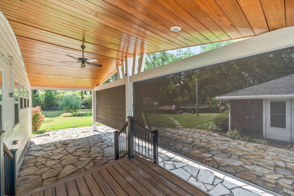 8703 Rosemark Road Millington, TN 38053 - Photo 28 of 38 a view of a porch with wooden floor