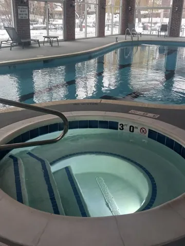 a view of parking garage