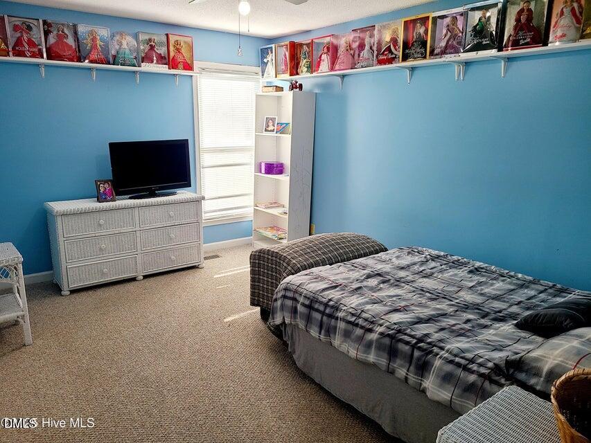 1000 High House Road Clinton, NC 28328 - Photo 12 of 36 a bedroom with a bed and a flat screen tv