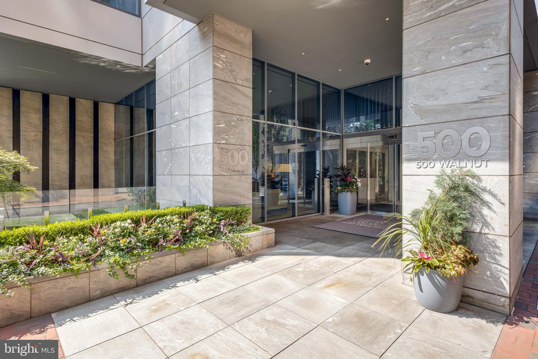 500 Walnut Street, Unit 1001 Philadelphia, PA 19106 - Photo 5 of 60 a view of a path along with potted plant