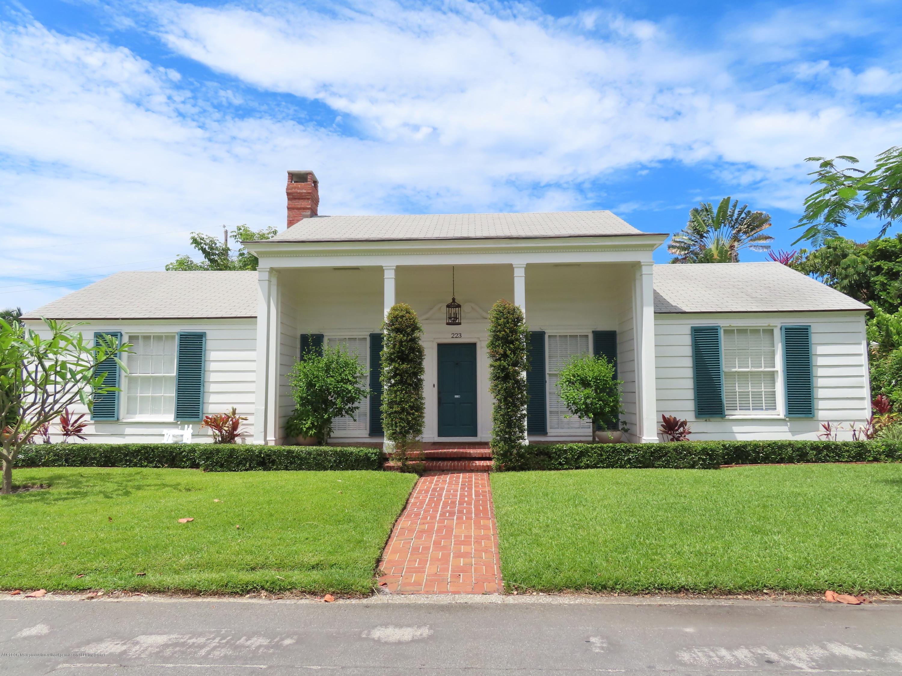 223 Colonial Lane Palm Beach, FL 33480 - Photo 21 of 23 The White House Cottage