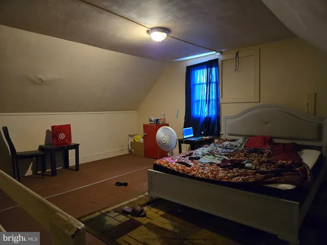 a room with furniture